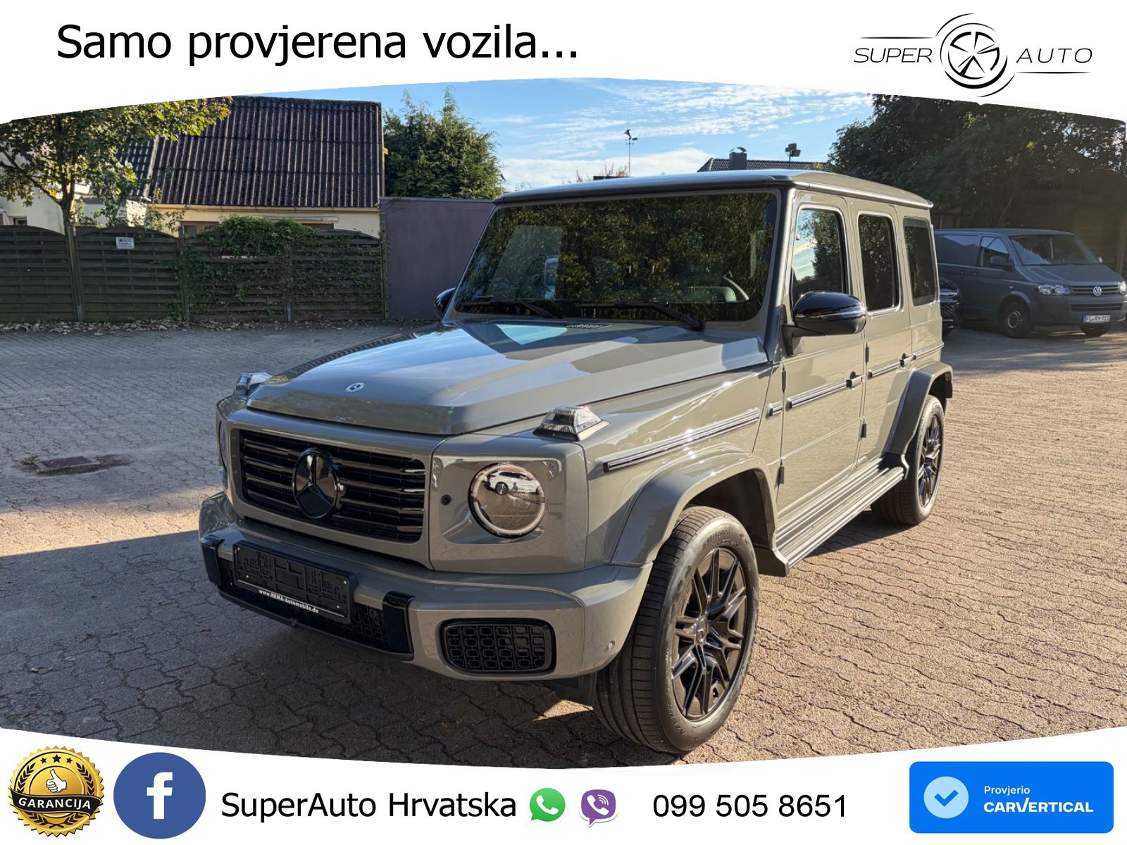 Mercedes G 450d Long (367 KS) 4MATIC 9G-TRONIC Exclusive ACC+GR SJED+360+PANO
