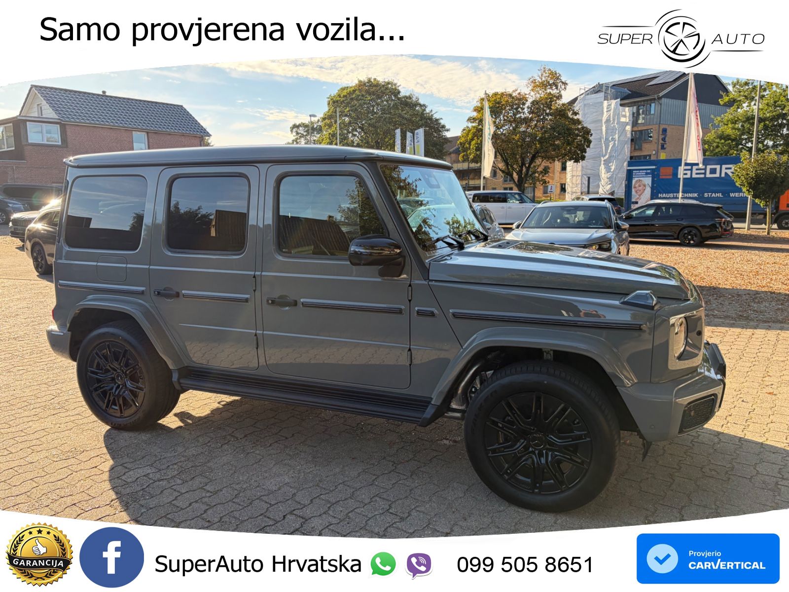 Mercedes G 450d Long (367 KS) 4MATIC 9G-TRONIC Exclusive ACC+GR SJED+360+PANO