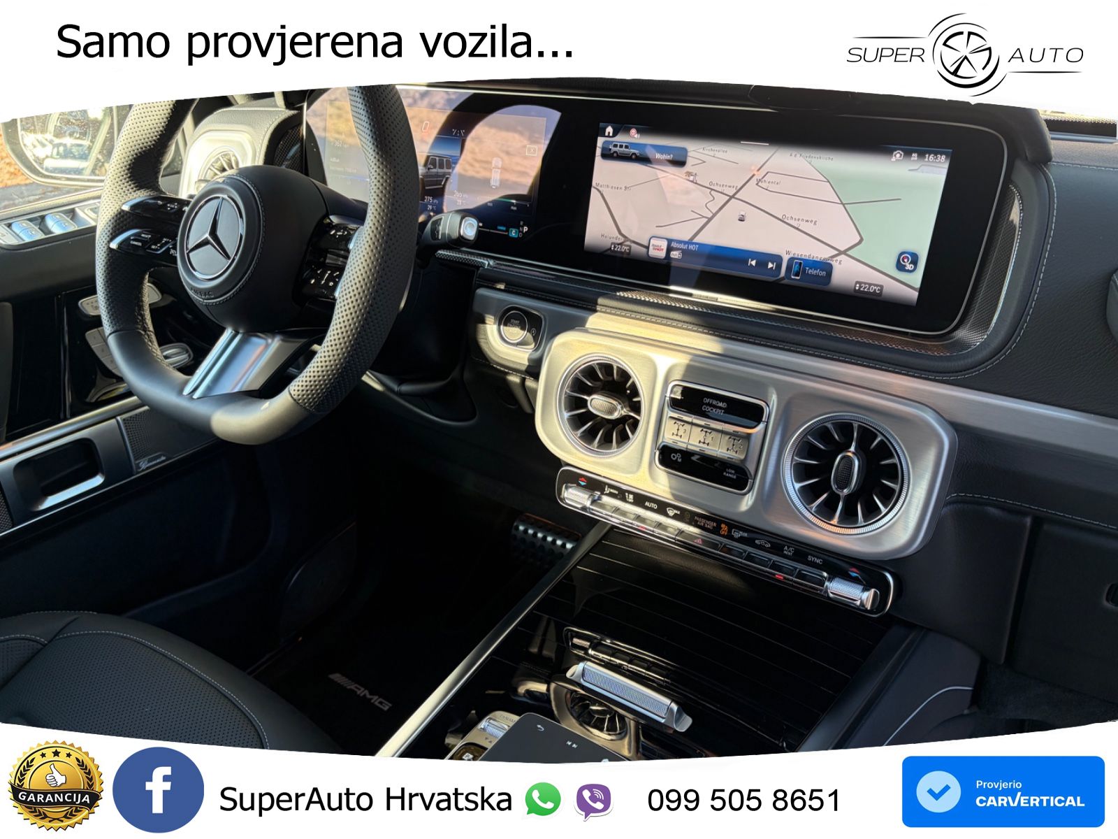 Mercedes G 450d Long (367 KS) 4MATIC 9G-TRONIC Exclusive ACC+GR SJED+360+PANO