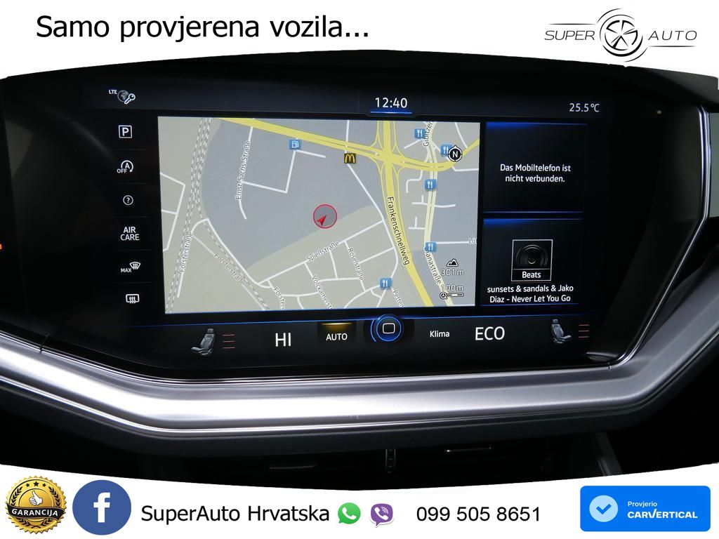 Volkswagen Touareg 3.0 V6 TDI (231 KS) 4MOTION Tiptronic R-Line ZRAČNI+ACC+4xGR SJED+KAM