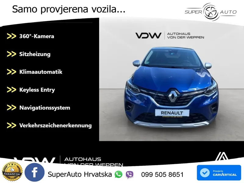 Renault Captur 1.3 TCe (140 KS) EDC Intens