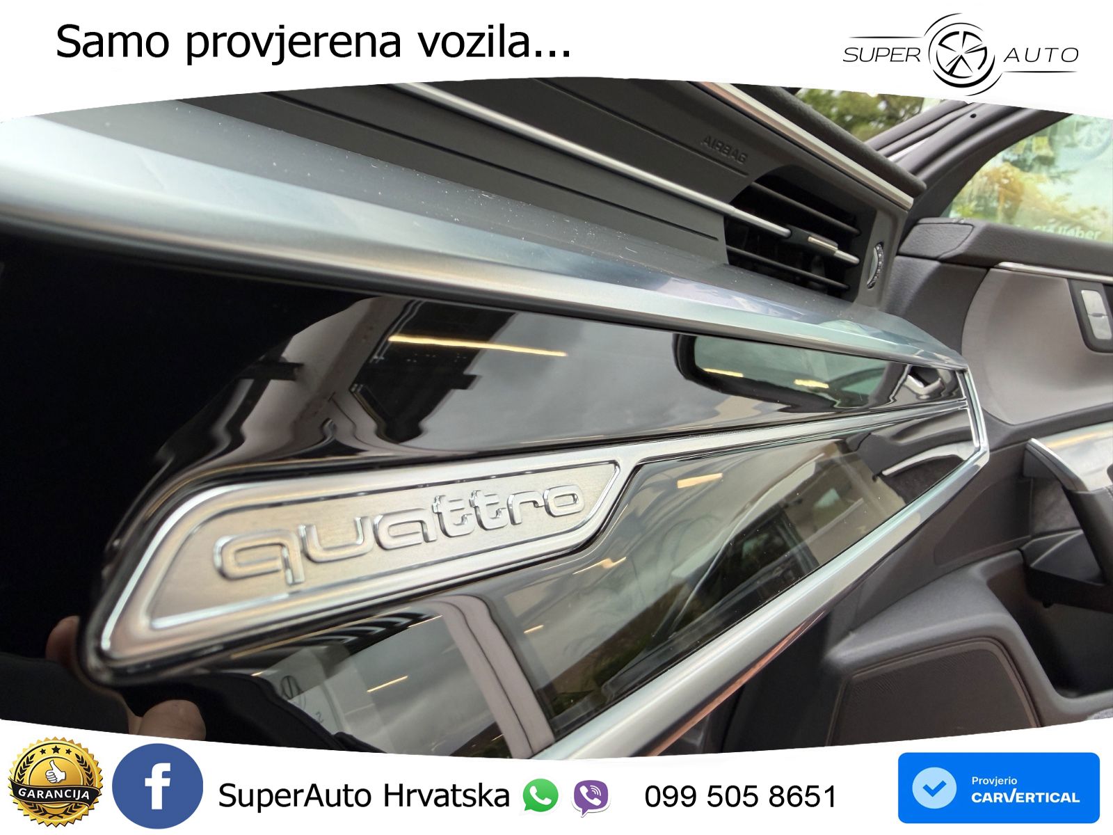 Audi A6 50 TDI V6 (286 KS) quattro tiptronic S line MATRIX+GR SJED+KAM