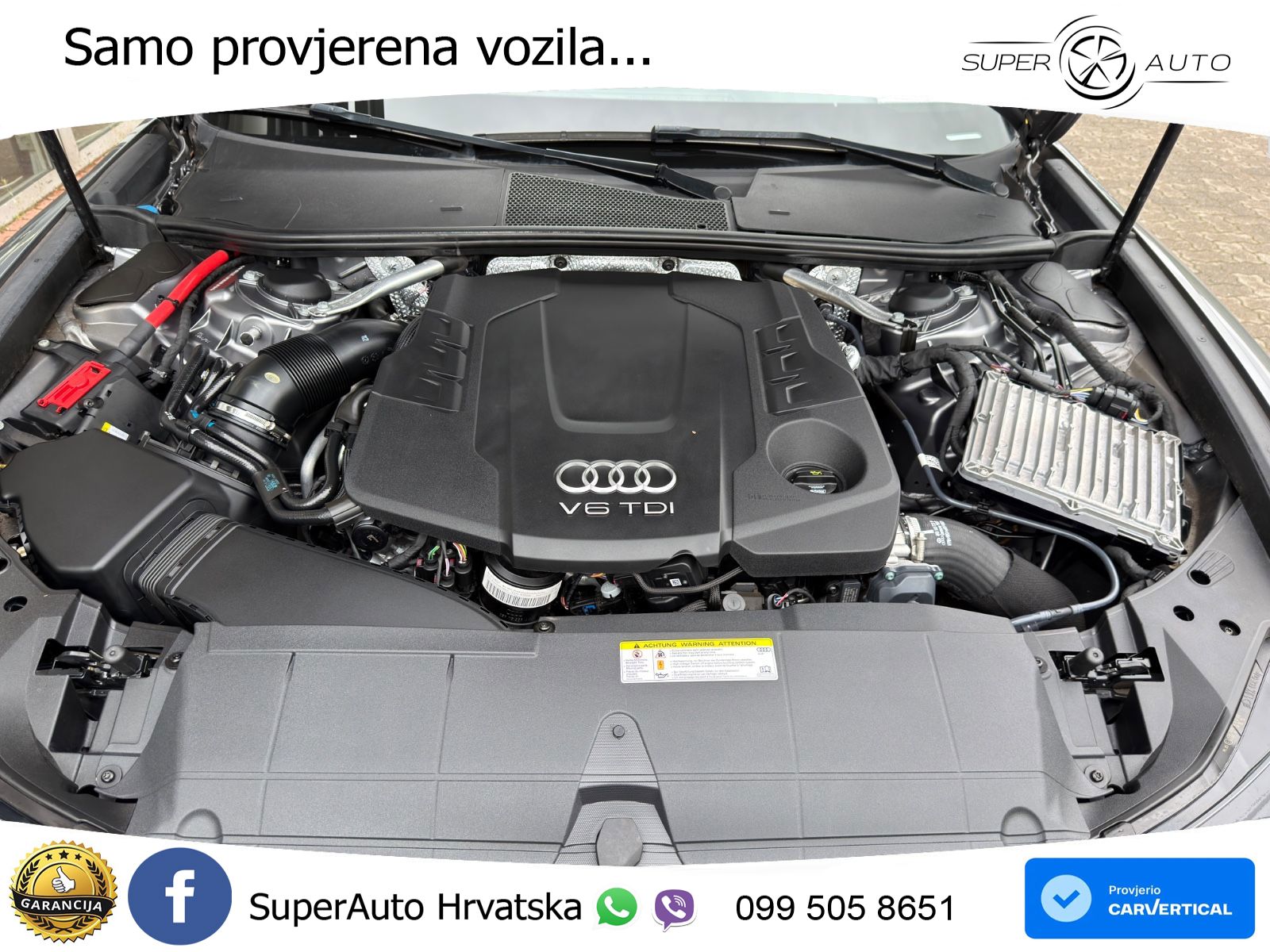Audi A6 50 TDI V6 (286 KS) quattro tiptronic S line MATRIX+GR SJED+KAM