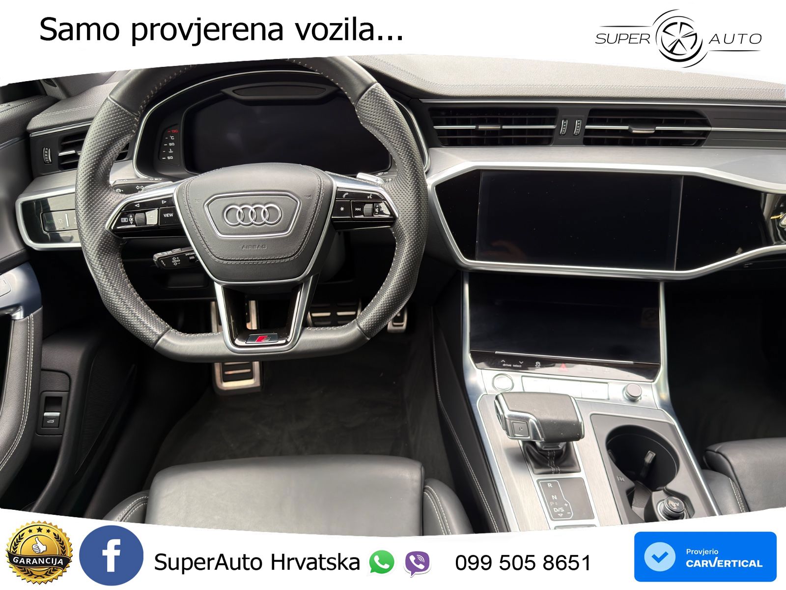 Audi A6 50 TDI V6 (286 KS) quattro tiptronic S line MATRIX+GR SJED+KAM