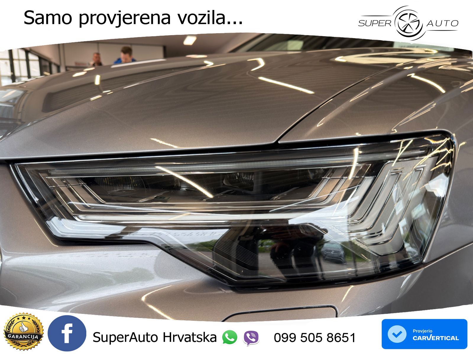 Audi A6 50 TDI V6 (286 KS) quattro tiptronic S line MATRIX+GR SJED+KAM
