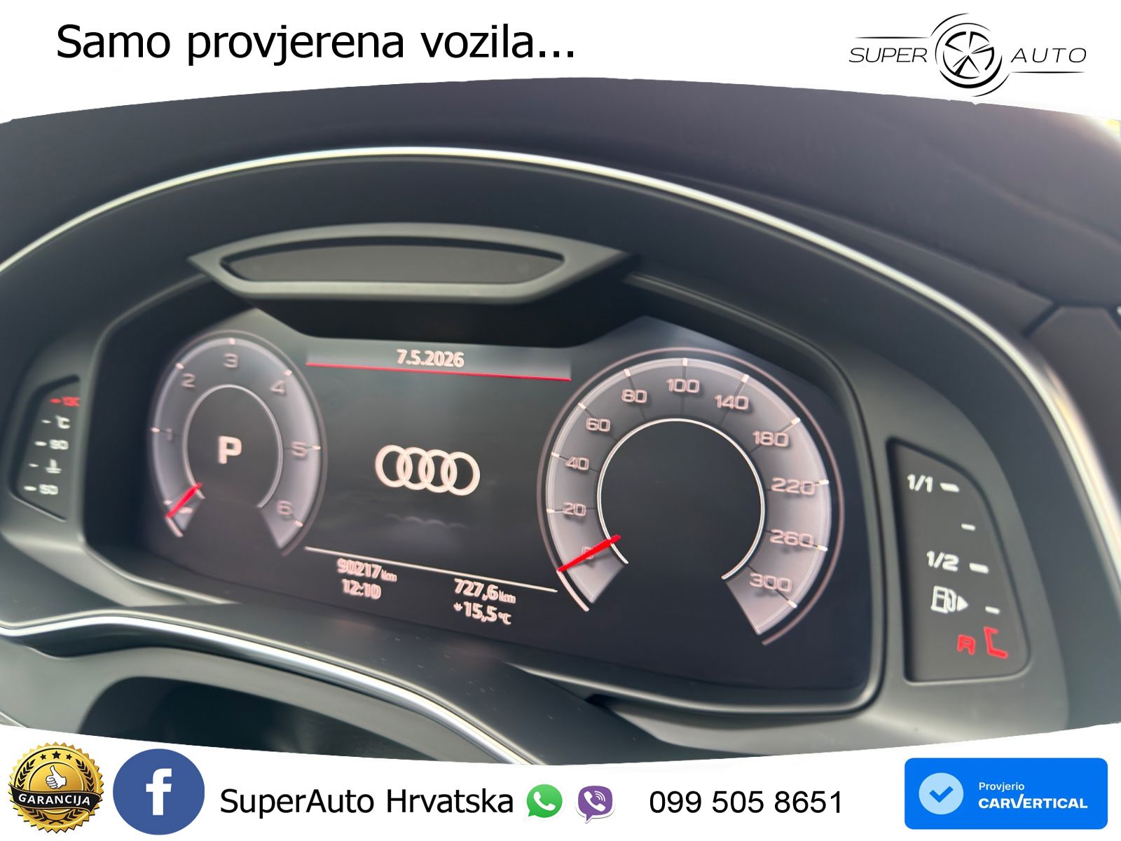 Audi A6 50 TDI V6 (286 KS) quattro tiptronic S line MATRIX+GR SJED+KAM