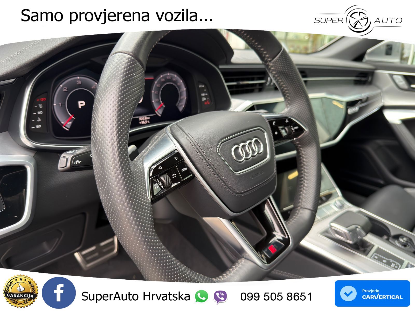 Audi A6 50 TDI V6 (286 KS) quattro tiptronic S line MATRIX+GR SJED+KAM