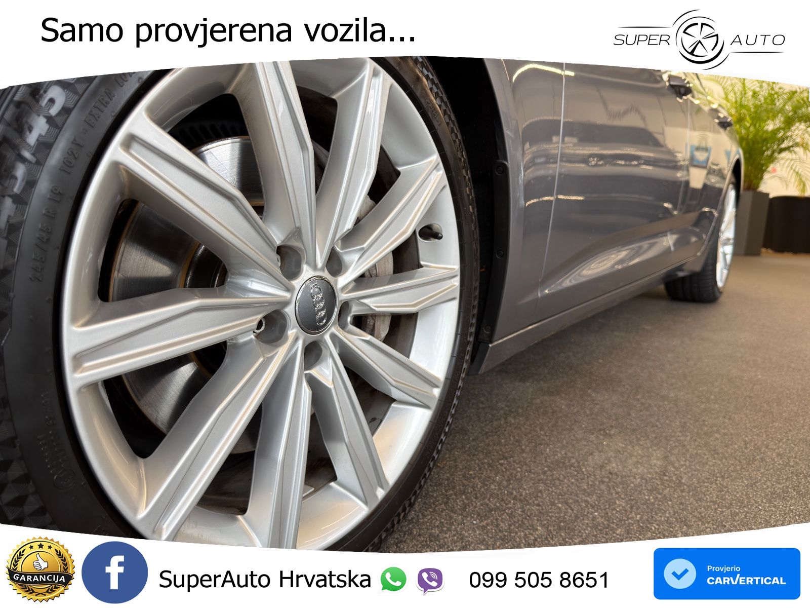 Audi A6 50 TDI V6 (286 KS) quattro tiptronic S line MATRIX+GR SJED+KAM