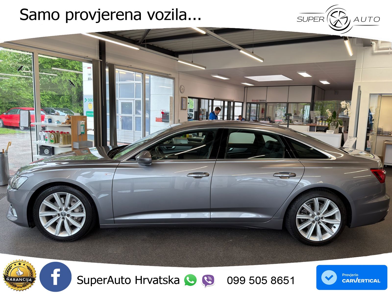 Audi A6 50 TDI V6 (286 KS) quattro tiptronic S line MATRIX+GR SJED+KAM