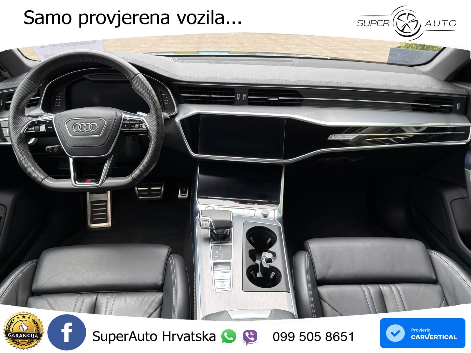 Audi A6 50 TDI V6 (286 KS) quattro tiptronic S line MATRIX+GR SJED+KAM