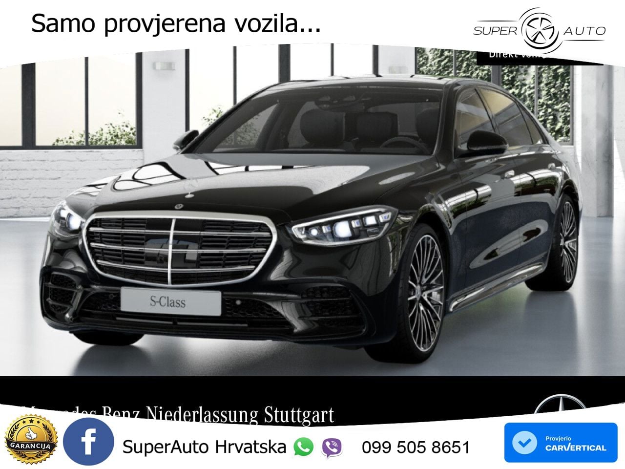 Mercedes S 580 V8 (503 KS) EQ Boost 4MATIC 9G-TRONIC AMG LED+GR SJED+ACC