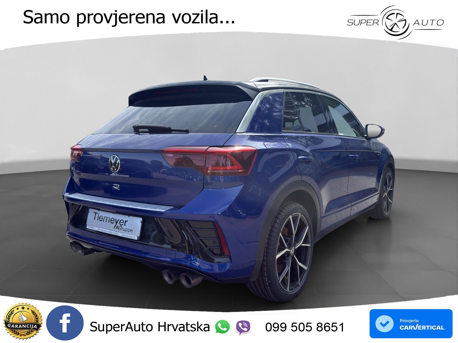 Volkswagen T-Roc I R 2.0 TSI (300 KS) OPF 4M DSG LED+GR SJED+ACC