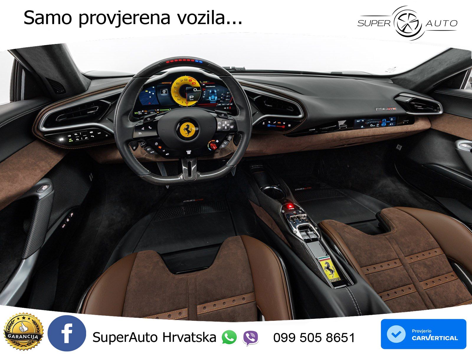 Ferrari 296 GTB 3.0 V6 (830 KS) F1 DCT