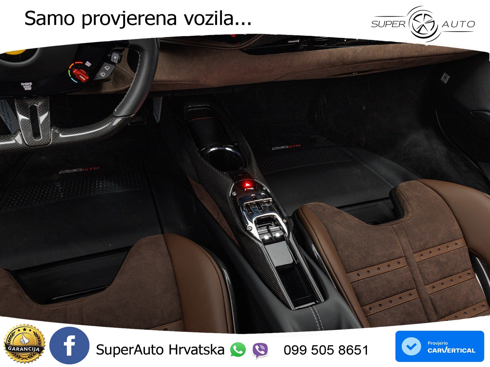 Ferrari 296 GTB 3.0 V6 (830 KS) F1 DCT