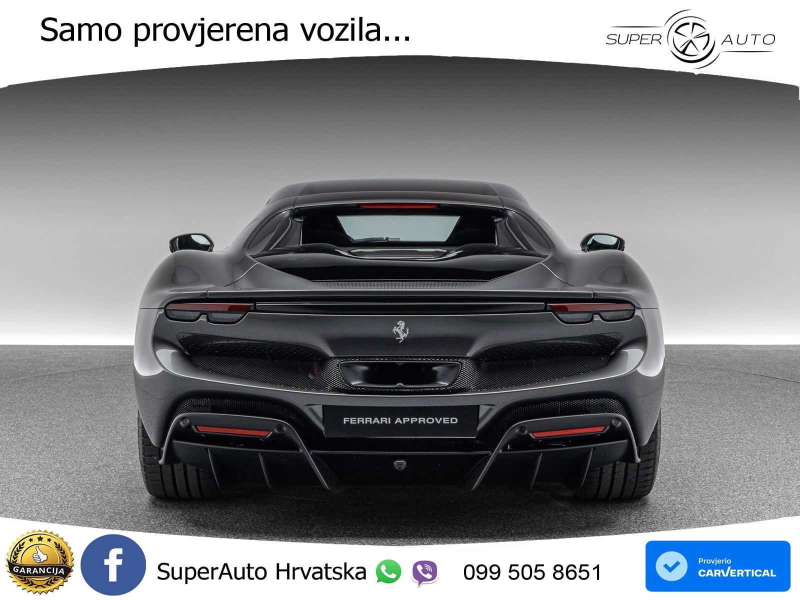 Ferrari 296 GTB 3.0 V6 (830 KS) F1 DCT