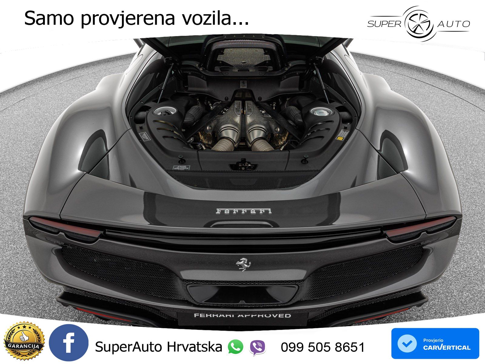 Ferrari 296 GTB 3.0 V6 (830 KS) F1 DCT