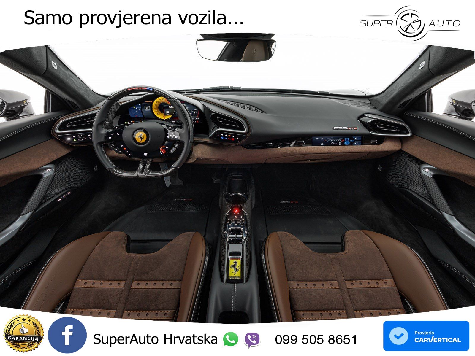 Ferrari 296 GTB 3.0 V6 (830 KS) F1 DCT