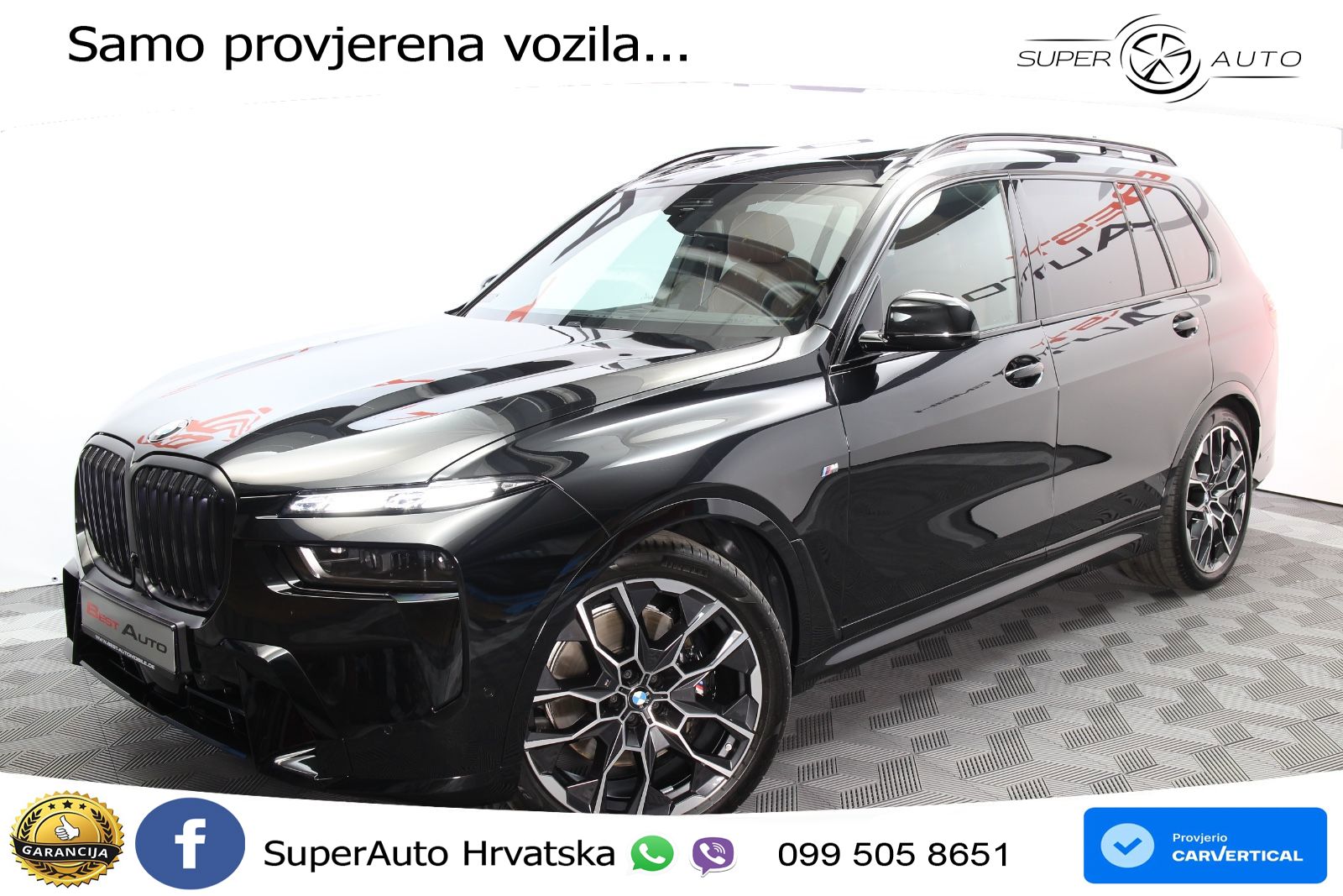 BMW X7 40d (352 KS) xDrive Steptronic M Sport LED+GR SJED+ACC