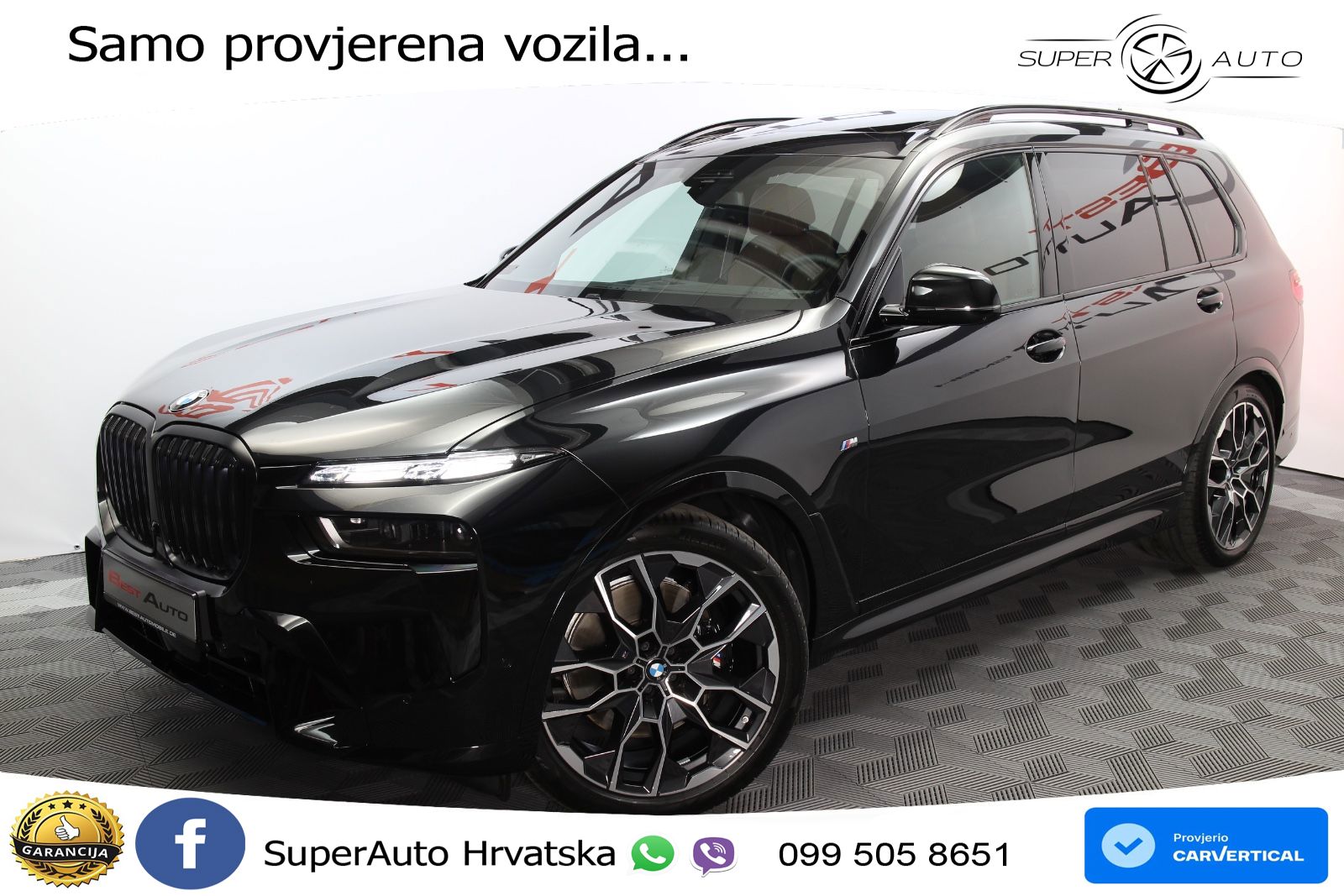 BMW X7 40d (352 KS) xDrive Steptronic M Sport LED+GR SJED+ACC
