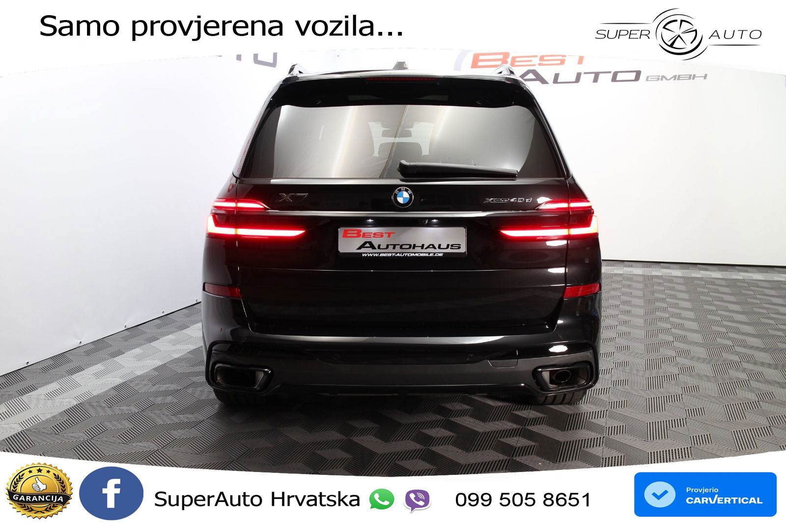 BMW X7 40d (352 KS) xDrive Steptronic M Sport LED+GR SJED+ACC