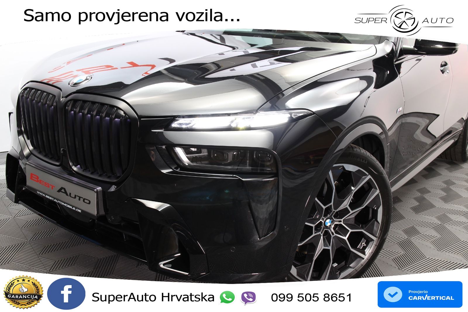 BMW X7 40d (352 KS) xDrive Steptronic M Sport LED+GR SJED+ACC
