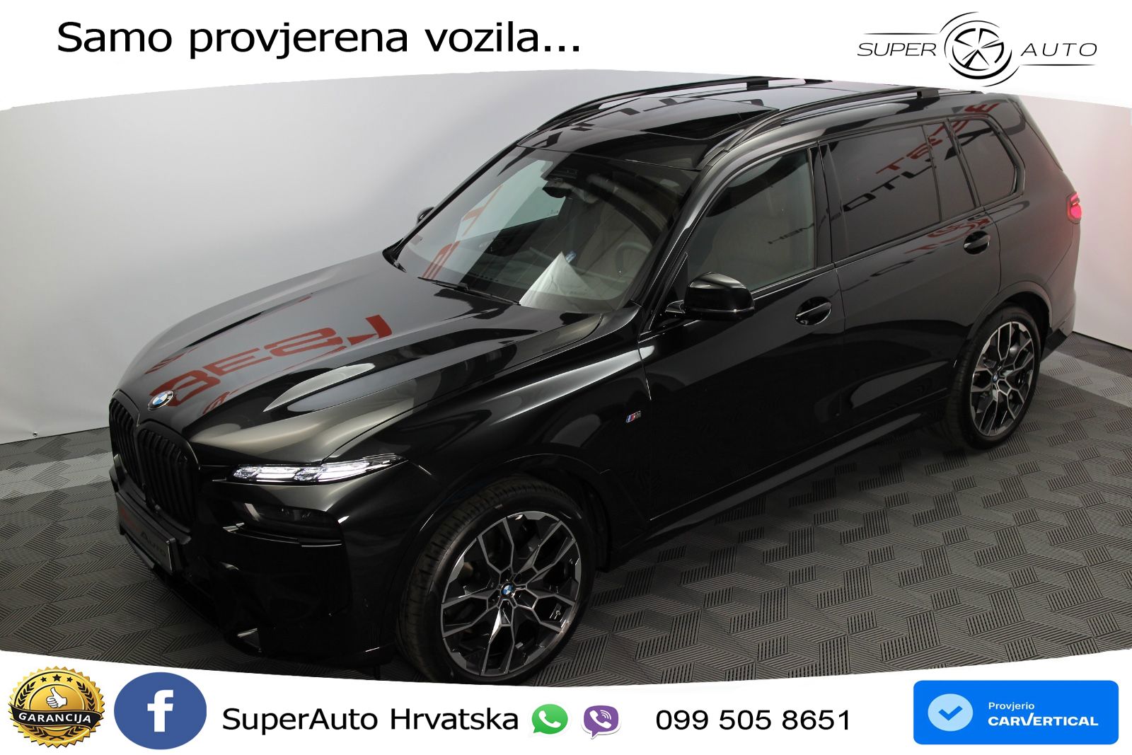 BMW X7 40d (352 KS) xDrive Steptronic M Sport LED+GR SJED+ACC