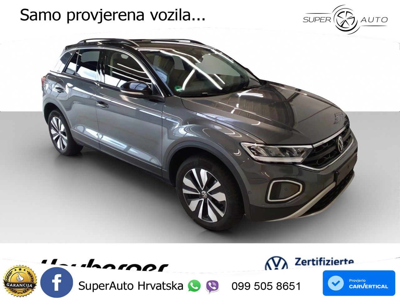 Volkswagen T-Roc 1.5 TSI (150 KS) DSG LED+GR SJED+ACC