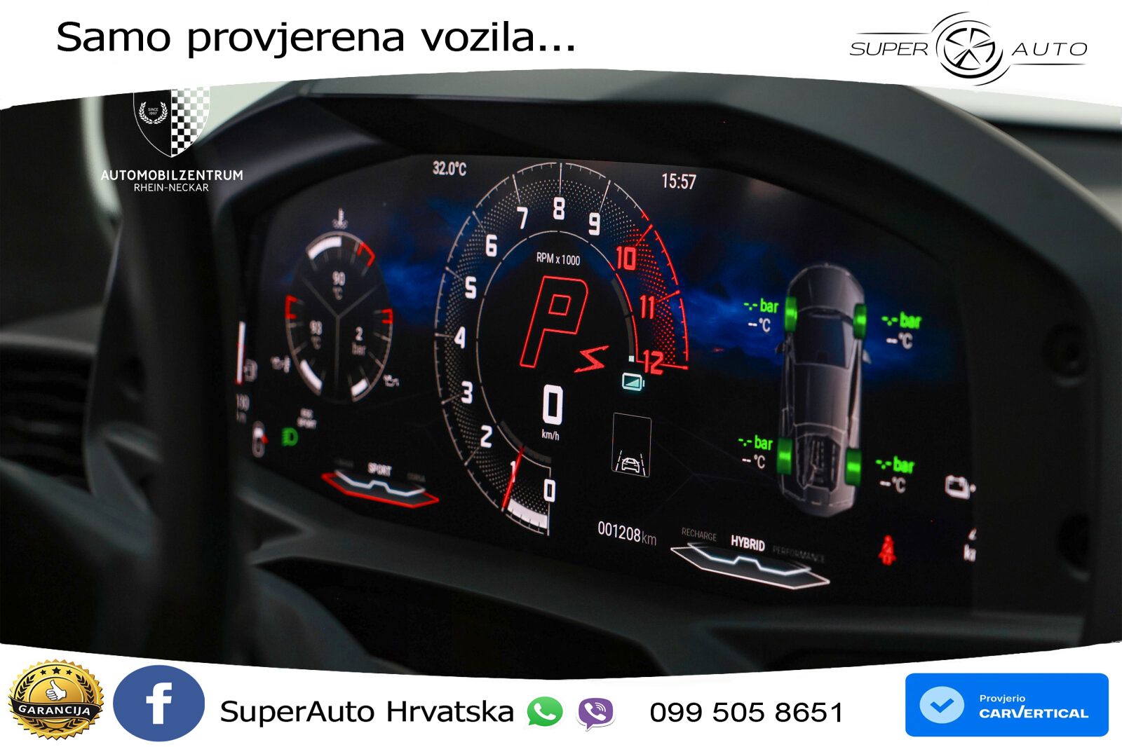 Lamborghini Temerario 4.0 V8 (920 KS) HPEV e-4WD DCT