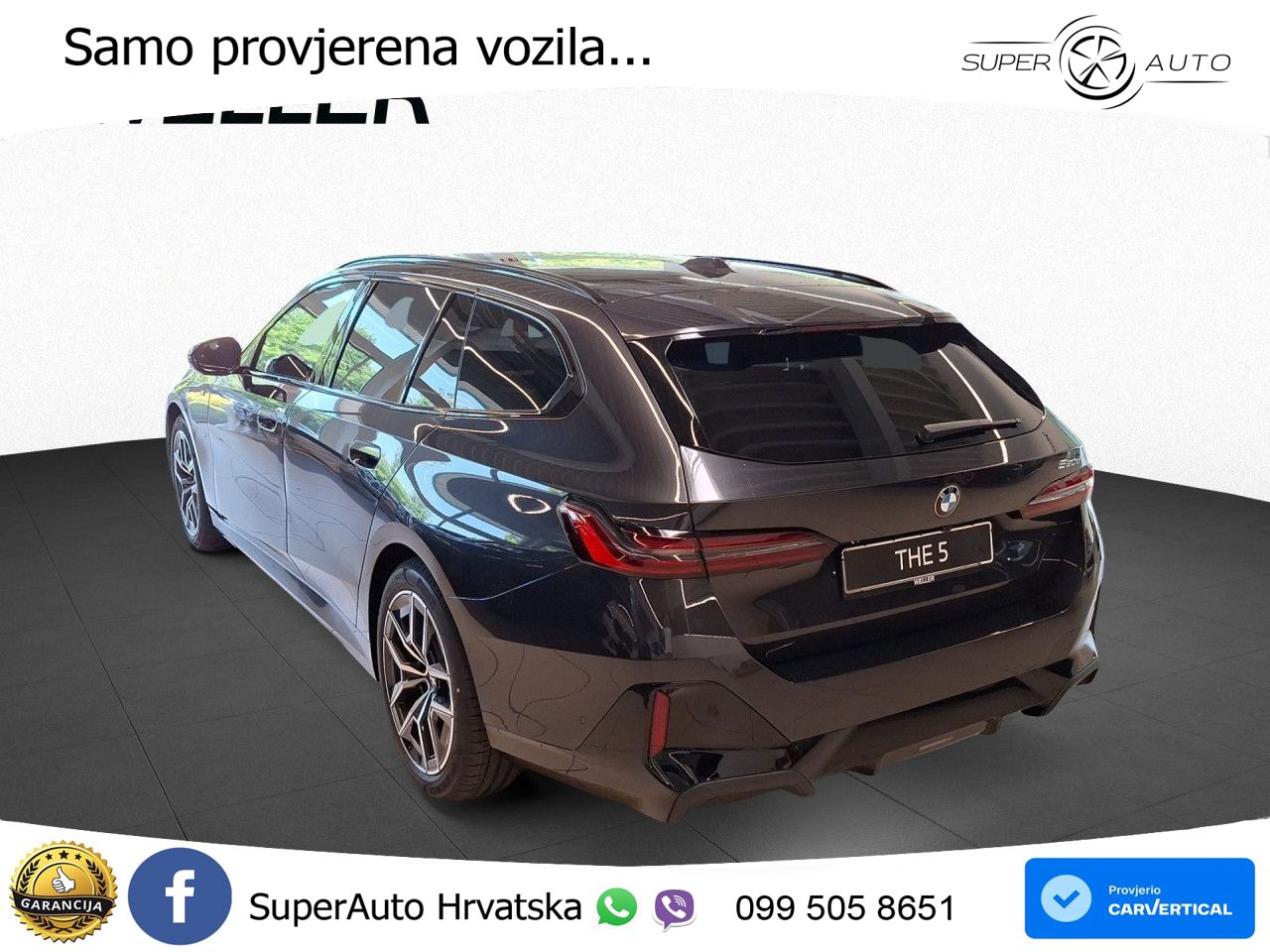 BMW 520d Touring (197 KS) Steptronic M Sport LED+GR SJED+ACC