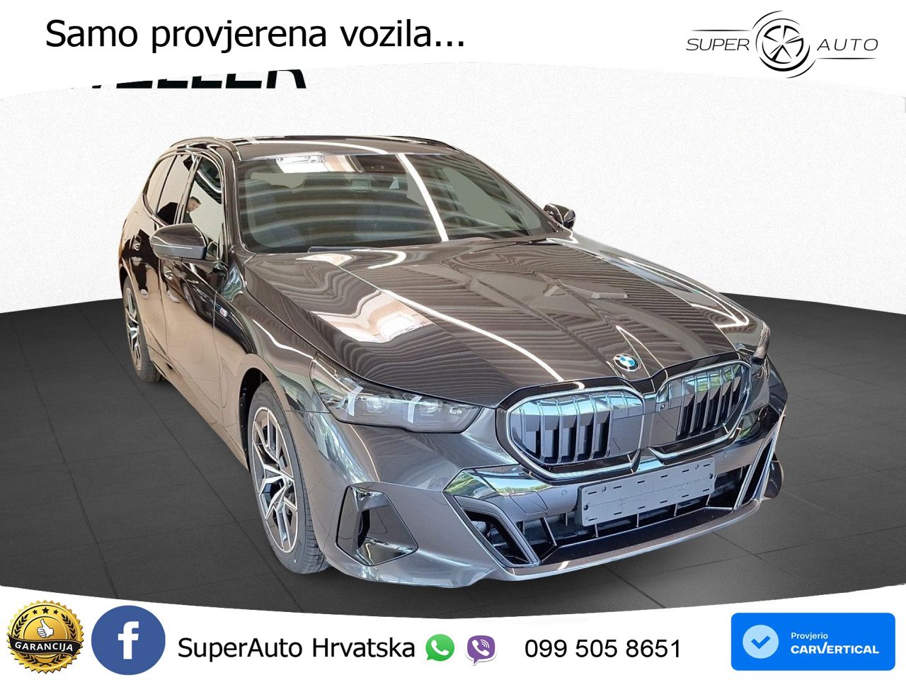BMW 520d Touring (197 KS) Steptronic M Sport LED+GR SJED+ACC