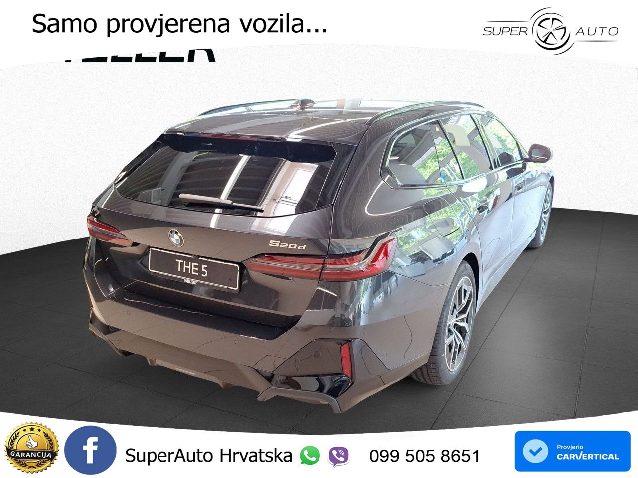 BMW 520d Touring (197 KS) Steptronic M Sport LED+GR SJED+ACC