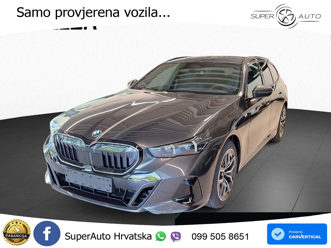 BMW 520d Touring (197 KS) Steptronic M Sport LED+GR SJED+ACC