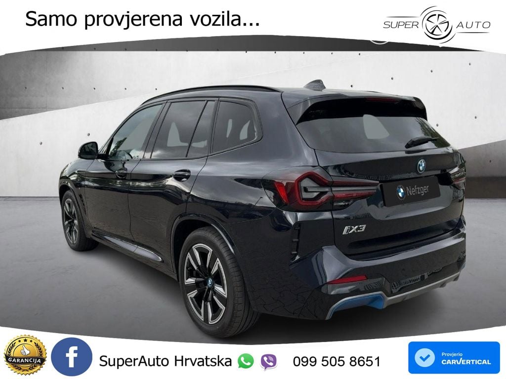 BMW iX3 80 kWh (286 KS) LED+GR SJED+ACC