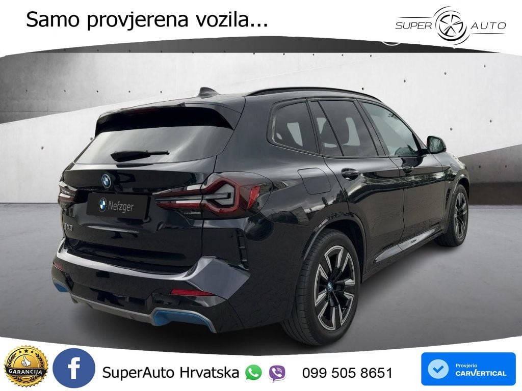 BMW iX3 80 kWh (286 KS) LED+GR SJED+ACC