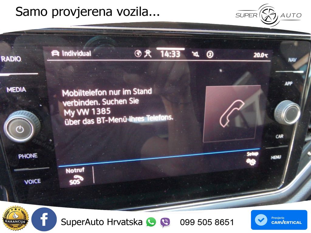 Volkswagen T-Roc 1.5 TSI (150 KS) LED+GR SJED+ACC