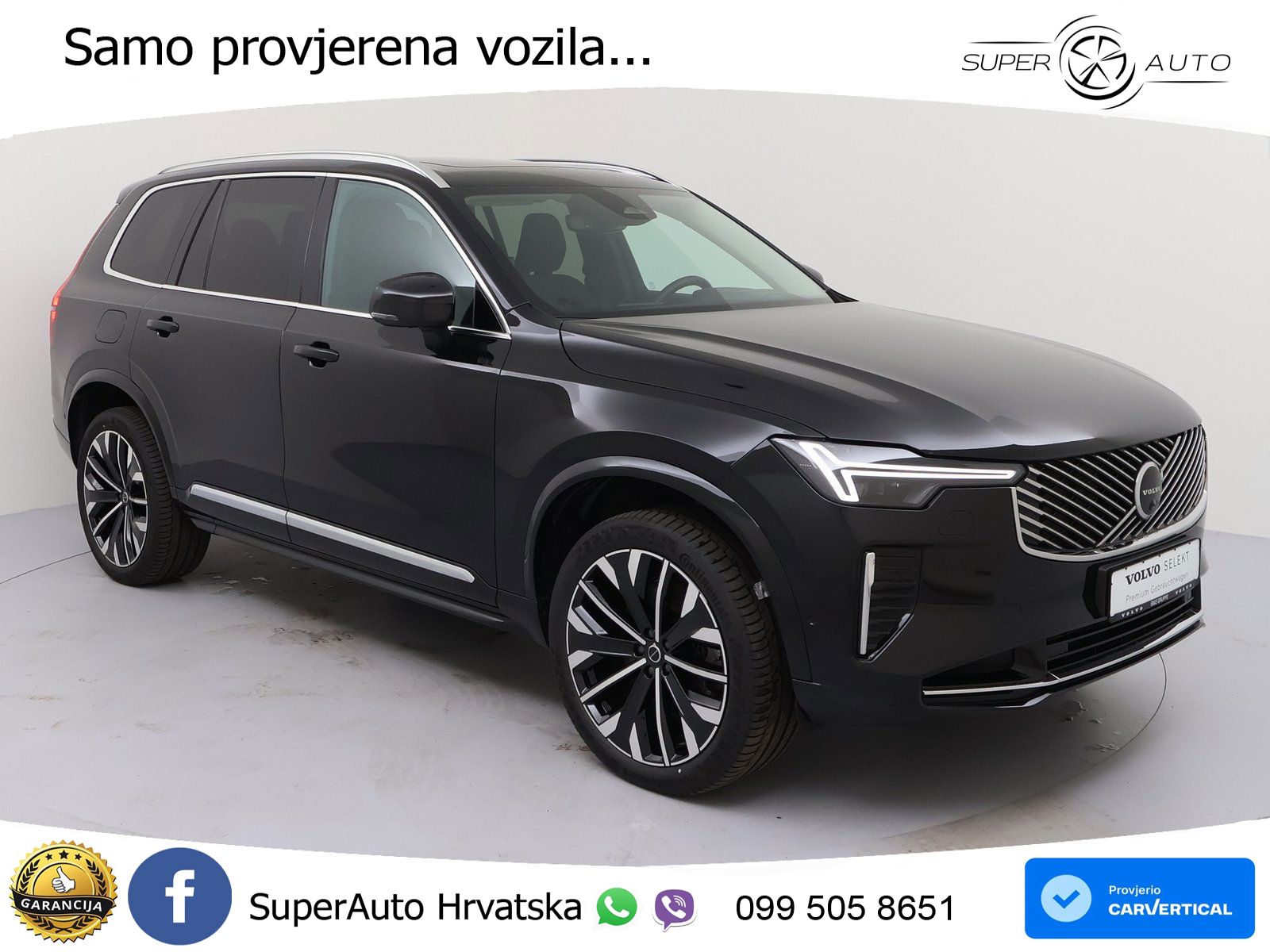 Volvo XC90 2.0 T8 AWD Automatic ACC+HEAD+4xGR SJED+360+PANO
