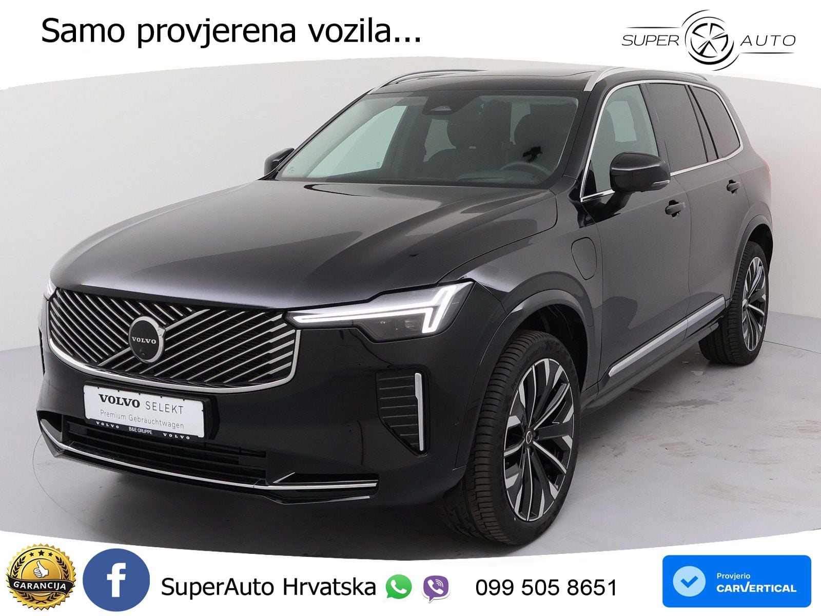 Volvo XC90 2.0 T8 AWD Automatic ACC+HEAD+4xGR SJED+360+PANO
