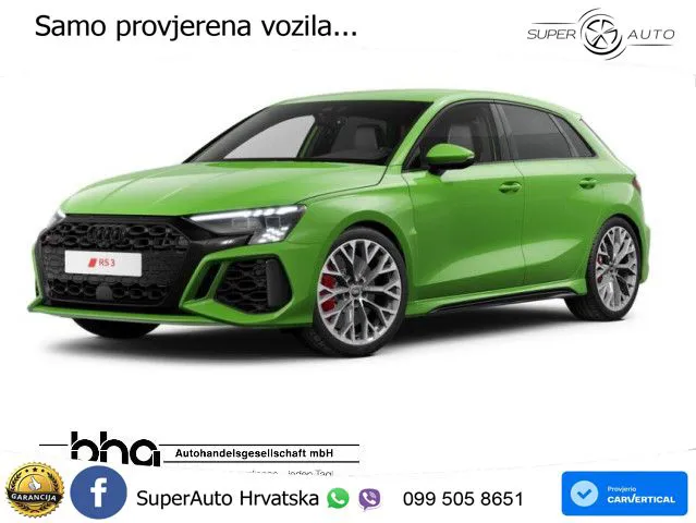 Audi RS3 Sedan 2.5 TFSI (400 KS) quattro S tronic MATRIX+GR SJED+KAM