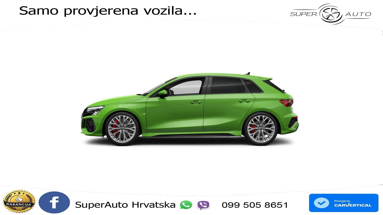 Audi RS3 Sedan 2.5 TFSI (400 KS) quattro S tronic MATRIX+GR SJED+KAM
