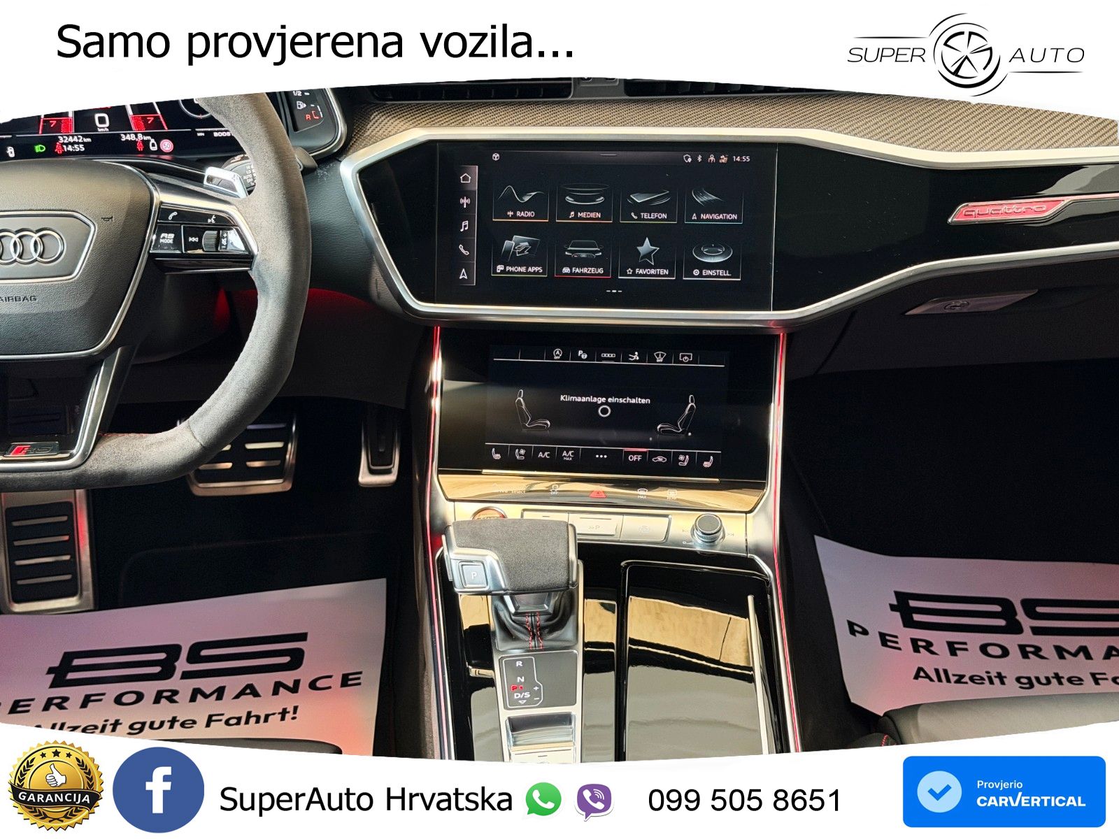 Audi RS7 4.0 TFSI V8 (600 KS) quattro tiptronic LED+GR SJED+ACC
