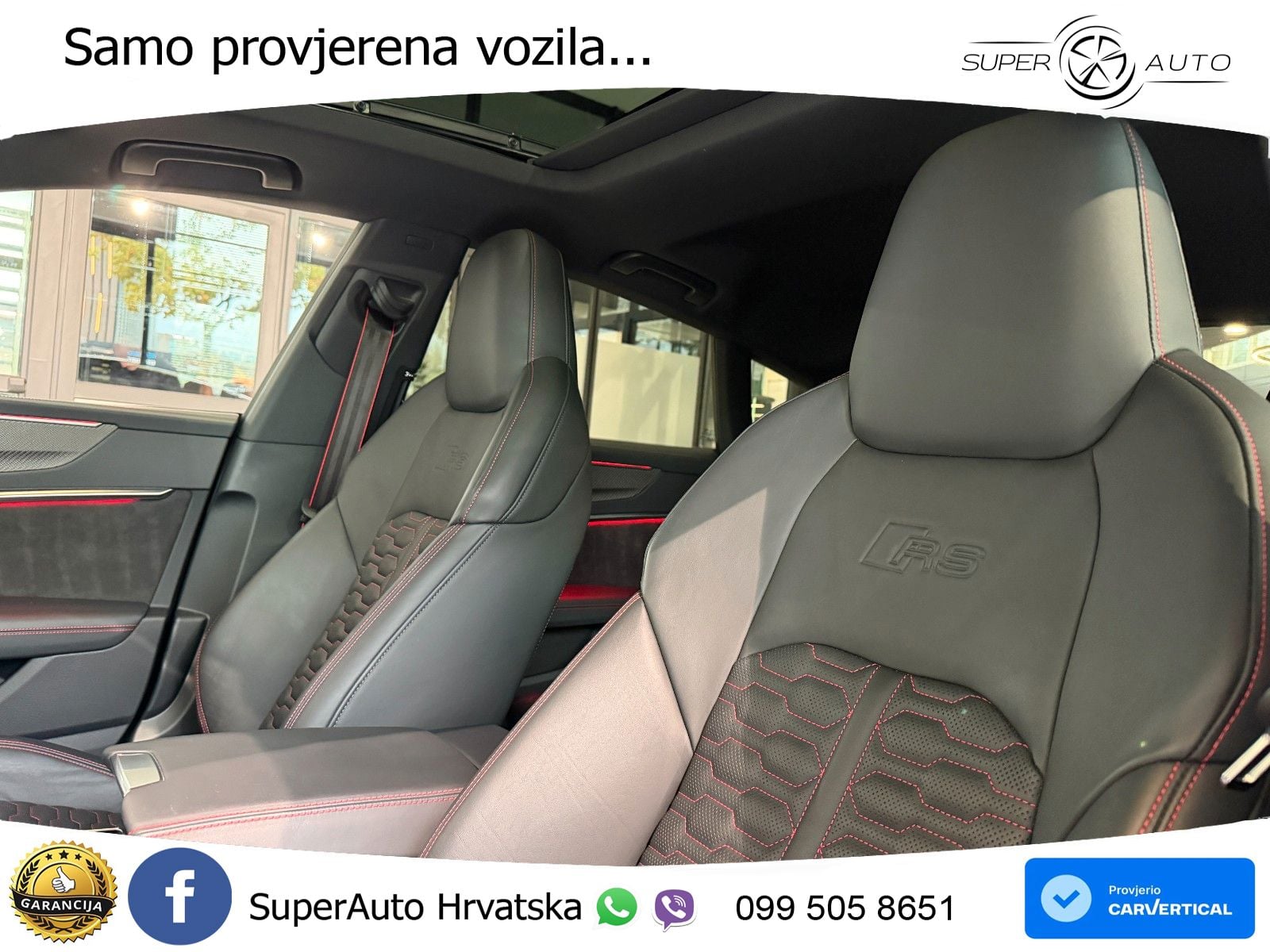 Audi RS7 4.0 TFSI V8 (600 KS) quattro tiptronic LED+GR SJED+ACC