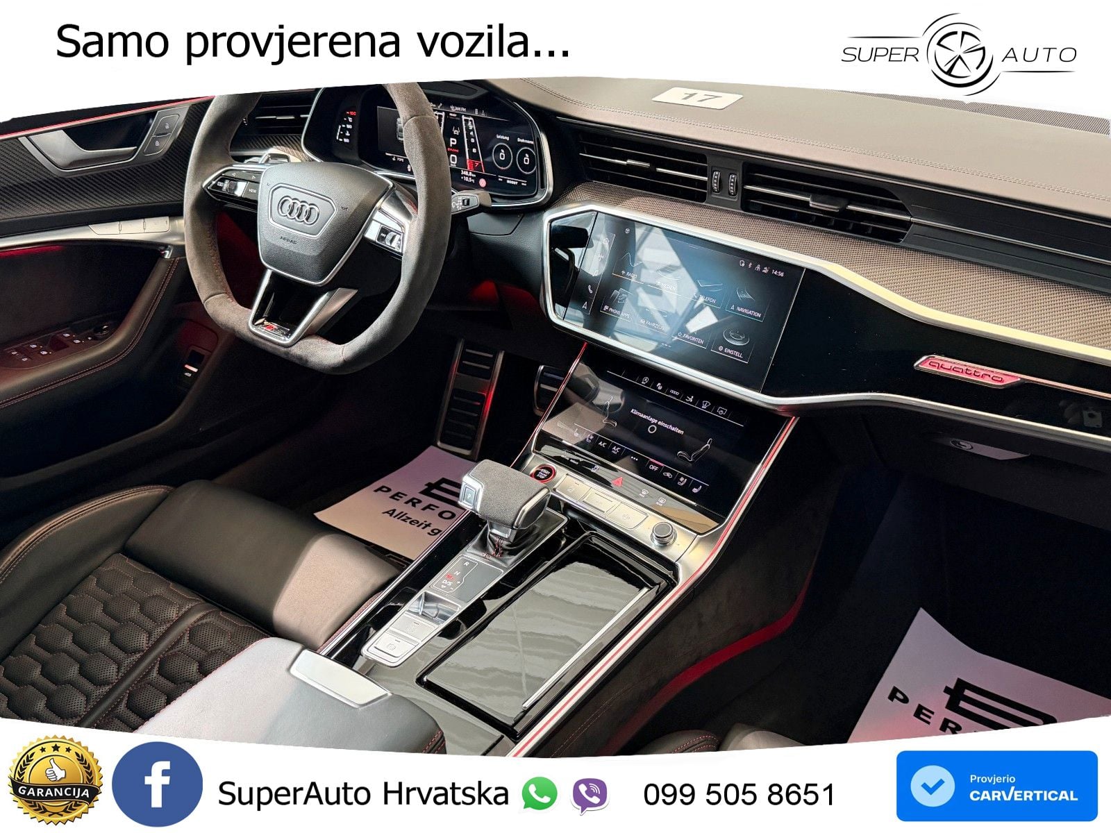Audi RS7 4.0 TFSI V8 (600 KS) quattro tiptronic LED+GR SJED+ACC