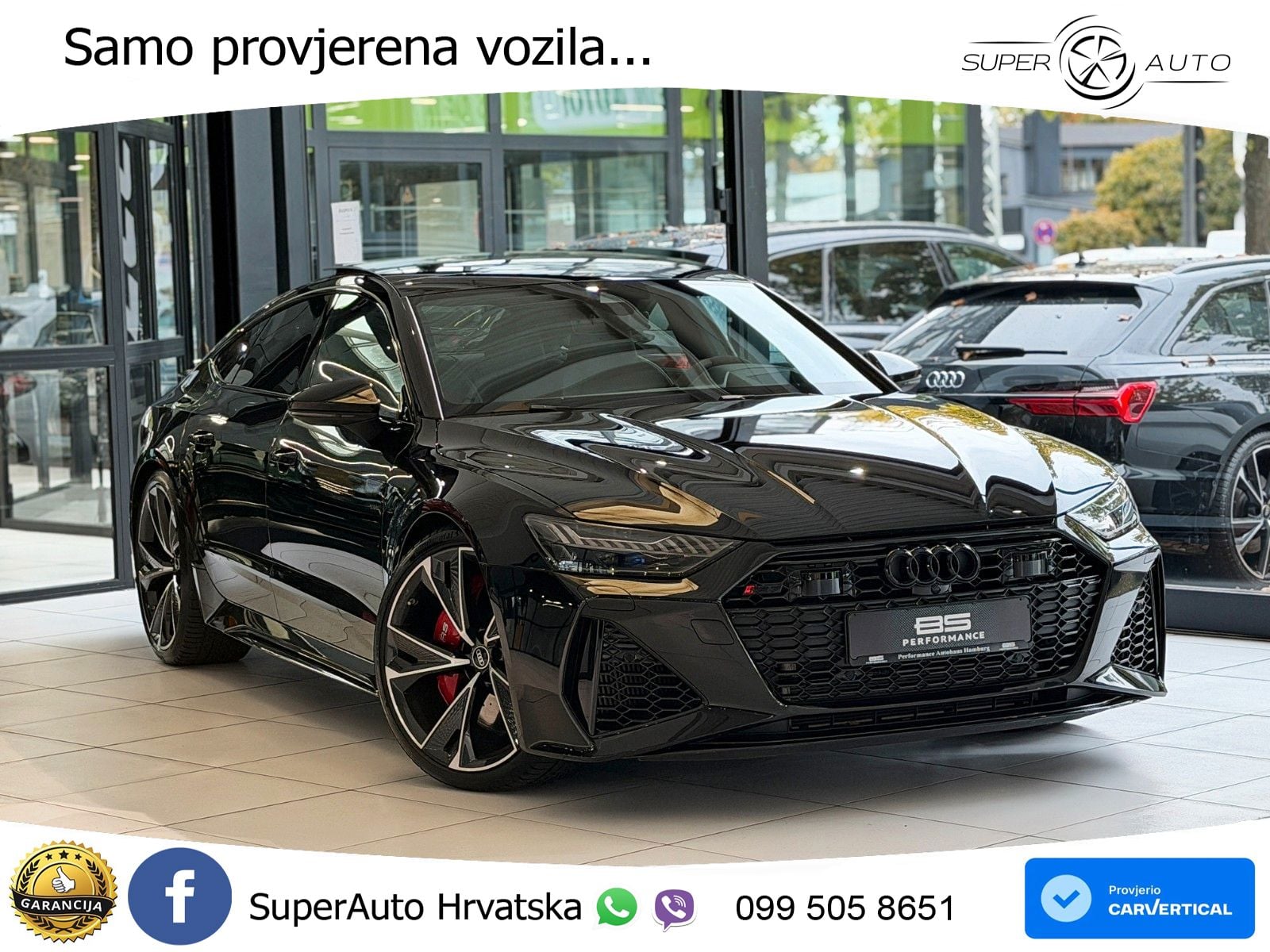 Audi RS7 4.0 TFSI V8 (600 KS) quattro tiptronic LED+GR SJED+ACC