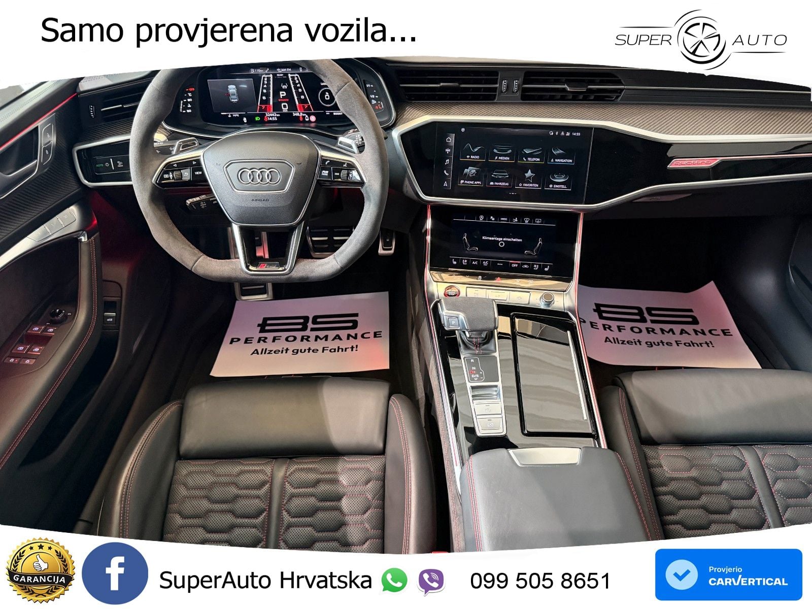 Audi RS7 4.0 TFSI V8 (600 KS) quattro tiptronic LED+GR SJED+ACC