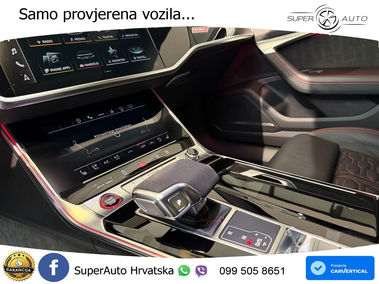 Audi RS7 4.0 TFSI V8 (600 KS) quattro tiptronic LED+GR SJED+ACC