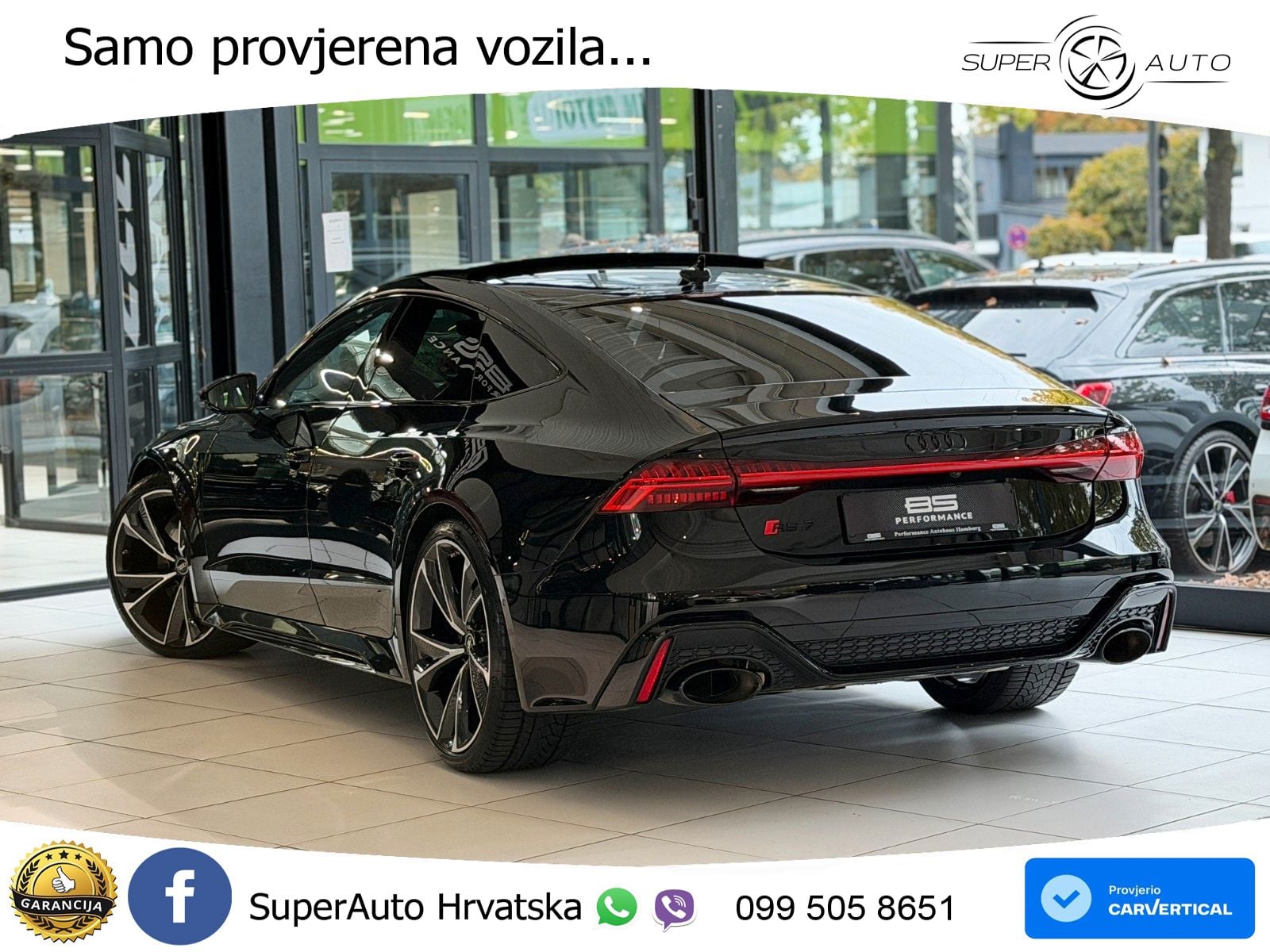Audi RS7 4.0 TFSI V8 (600 KS) quattro tiptronic LED+GR SJED+ACC
