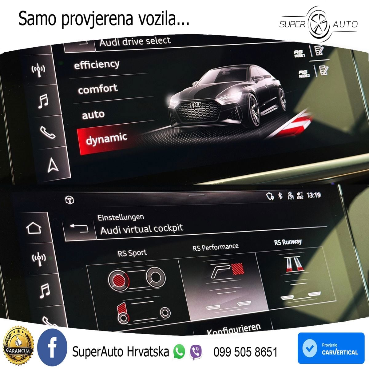 Audi RS7 4.0 TFSI V8 (600 KS) quattro tiptronic LED+GR SJED+ACC