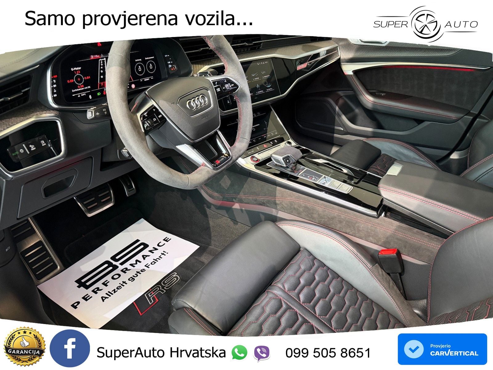 Audi RS7 4.0 TFSI V8 (600 KS) quattro tiptronic LED+GR SJED+ACC