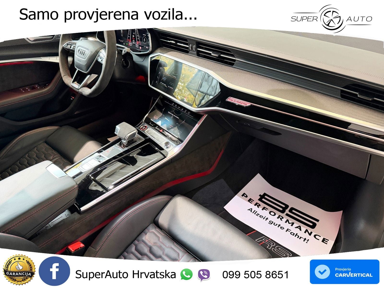 Audi RS7 4.0 TFSI V8 (600 KS) quattro tiptronic LED+GR SJED+ACC
