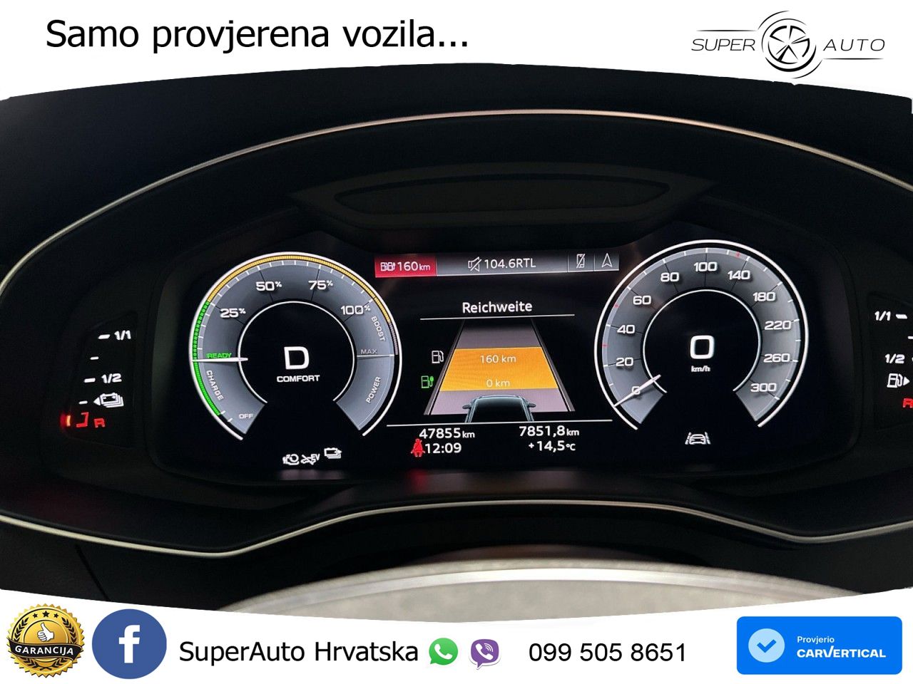 Audi A6 50 TFSIe (299 KS) quattro ultra S tronic MATRIX+GR SJED+KAM